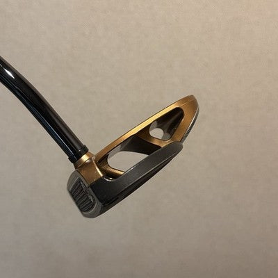 Odyssey EXO 2-Ball Putter 34 Inch Neo Mallet Milled Gold Black Headcover