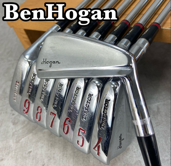 Ben Hogan PERSONAL equalizerアイアン 9本セット Ben Hogan Apex Plus E Equalizer & 5, 6, 7, 8, 9 Rifle Shafts Irons