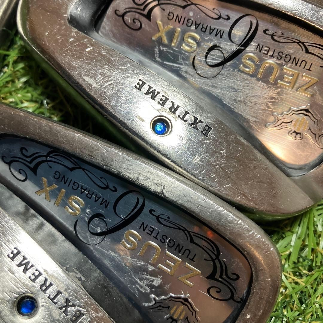 Daiichi Golf Zeus Six Extreme Iron Head Set 6pcs #7-PW 48° 56° - photo 12