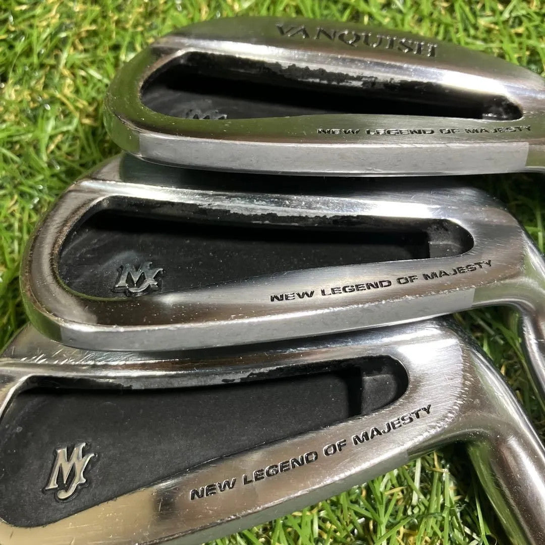 Majesty Vanquish Iron Set 6pc Head Only 6-PW RH Golf Club Japan Spec - photo 12