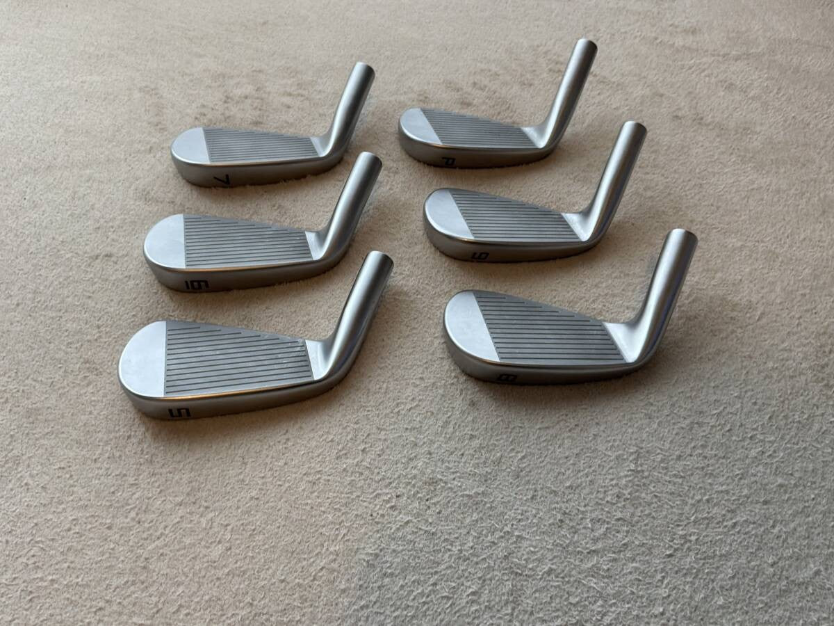 TaylorMade P7MC 2023 Iron Set 5-PW 6pcs Head Only RH Golf Club Japan - photo 9