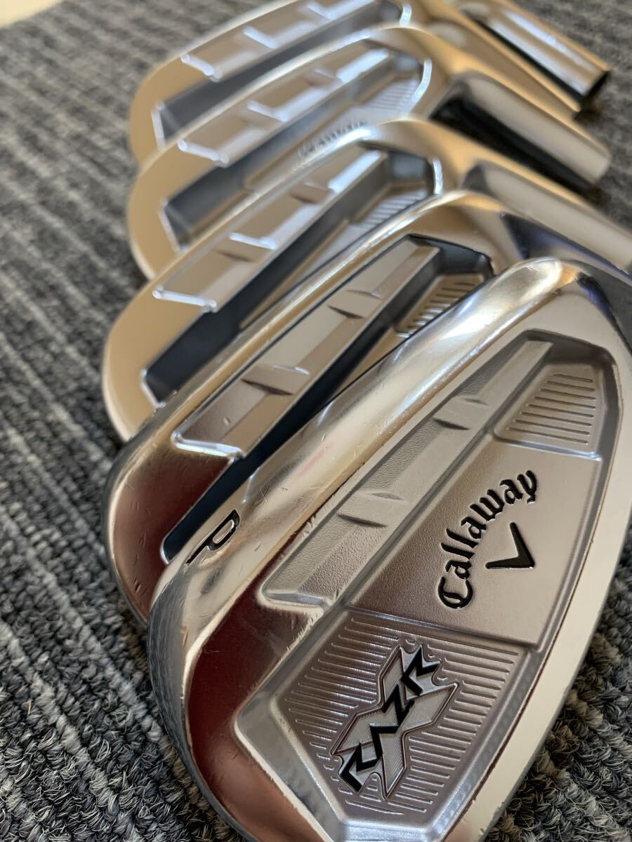 Callaway RAZR X Forged Iron Set 5-PW 6pcs Head Only RH Golf Club Japan - photo 10