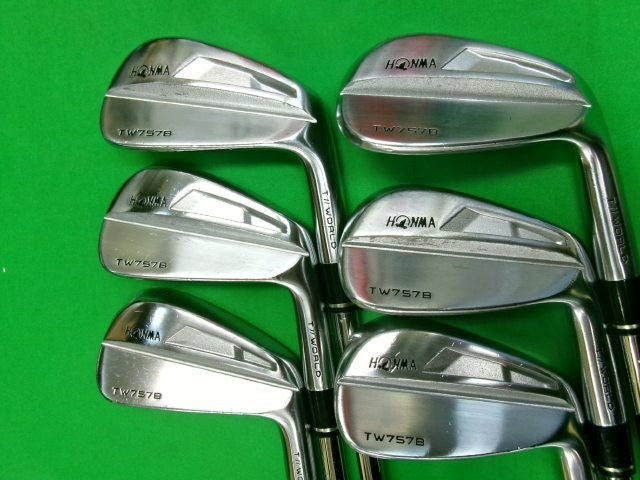 Honma Tour World TW757B Irons 5-P 6pc Dynamic Gold Tour Issue EX X100 Japan Spec - photo 6
