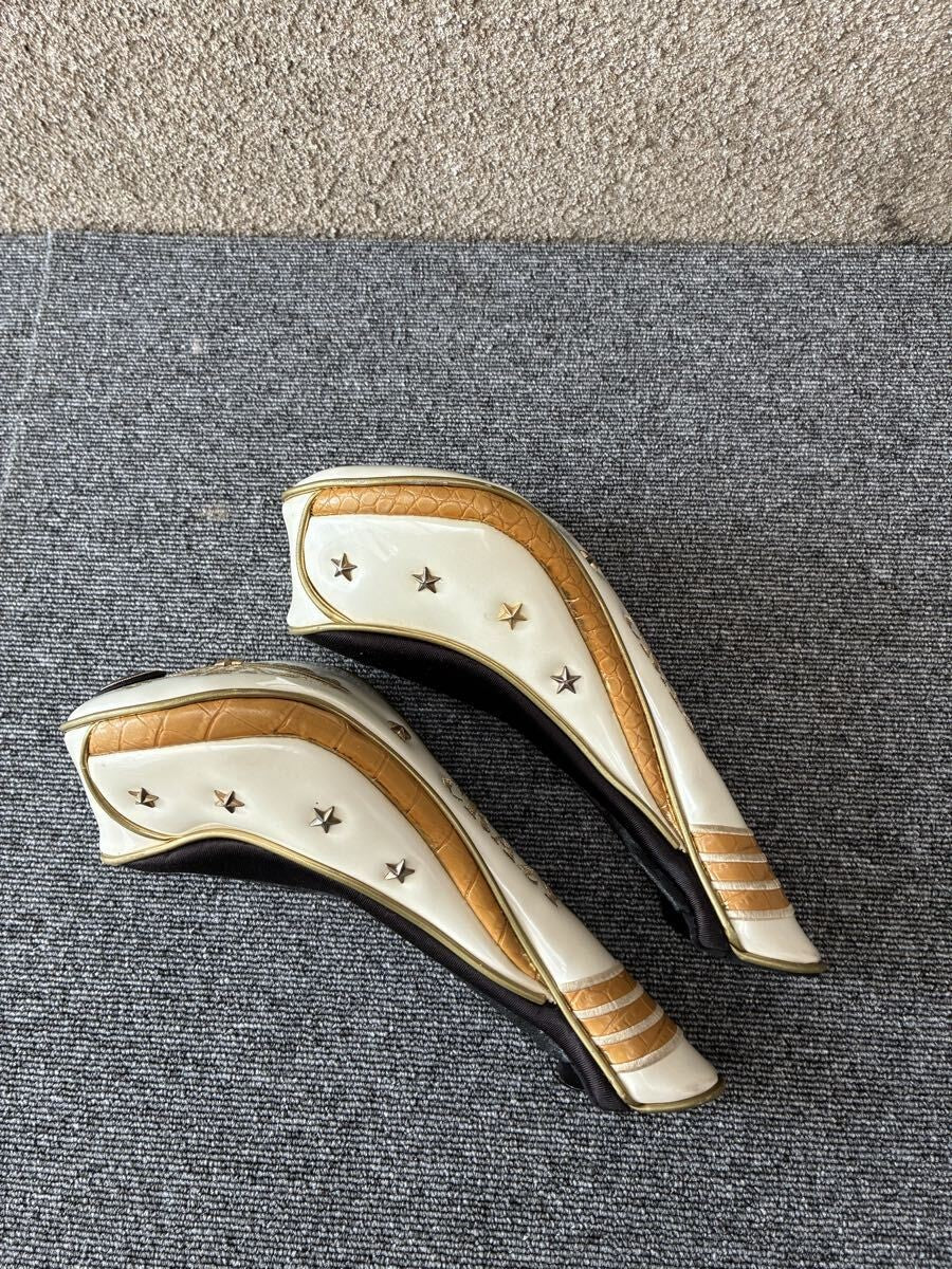 CRAZY Head Cover Set 2pcs for FW 3W 5W Golf Japan - photo 5