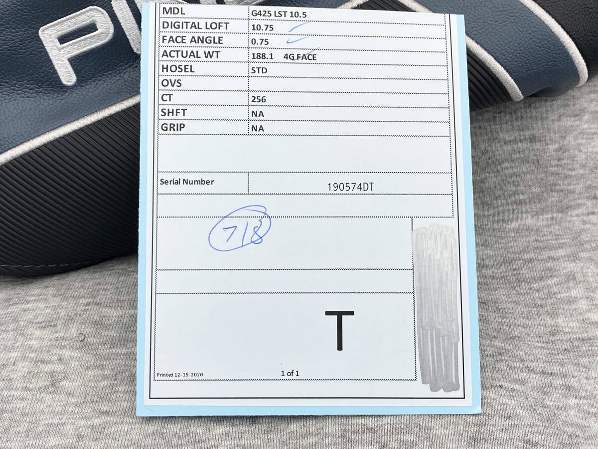PING G425 LST 10.5 Real 10.75 Tour-provided WRX PROTO TOUR ISSUE - photo 9