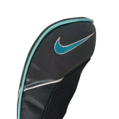 Nike Golf FW UT Head Cover Black Blue Embroidered Swoosh Synthetic Leather Knit