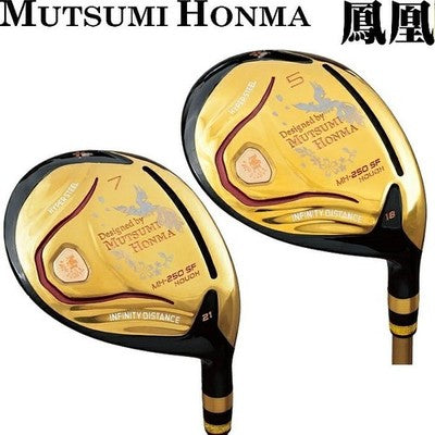 Mutsumi Honma MH250SF Fairway Wood 5W 7W 2pcs Flex SR RH Japan