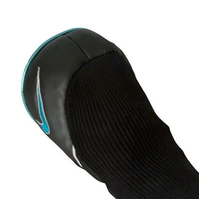 Nike Golf FW UT Head Cover Black Blue Embroidered Swoosh Synthetic Leather Knit