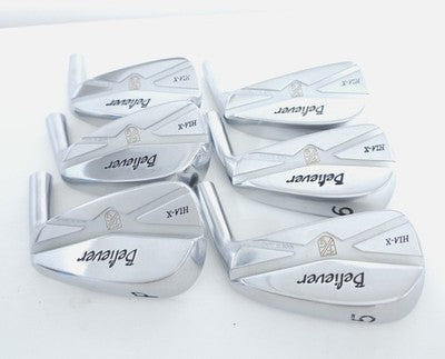 Fujimoto FG HIA-X Believer Iron Set 5-PW 6pcs Head Only RH Japan