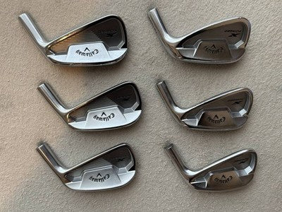 Callaway X Forged Star 2021 Iron Set 5-PW 6pcs Head Only RH Golf Japan