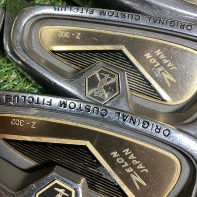 Zelon Japan Z-302 Iron Set Head Only 5-PW 6pc Japan Spec RH