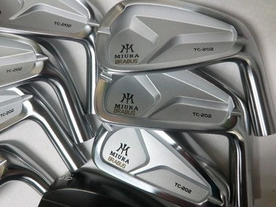 Miura BRABUS TC-202 Iron Set 4-PW 50 Wedge 8pcs Head Only US RH Japan
