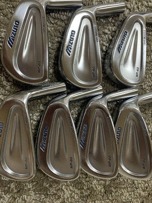 Mizuno MP-60 Iron Set 4-PW 7pcs Head Only Cut Muscle RH Golf Japan