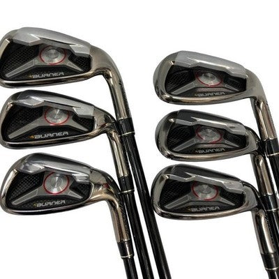 TaylorMade Burner 2009 Iron Set 6pcs Flex R RH Golf Clubs Japan Spec