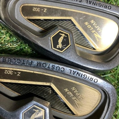 Zelon Japan Z-302 Iron Set Head Only 5-PW 6pc Japan Spec RH