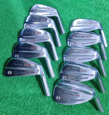 Maruman Conductor 41EX Iron Set 3-SW 10pcs Head Only Forged RH Japan