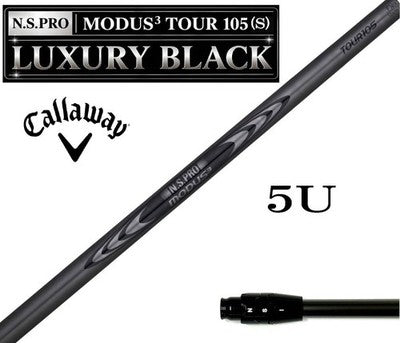 N.S. Pro Modus3 Luxury Black 105 Stiff Callaway Paradym Ai Smoke 5H Shaft RH