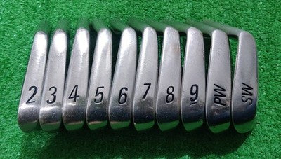 Dunlop Maxfli DP-201FC Iron Set 2-PW SW 10pcs Head Only RH Japan