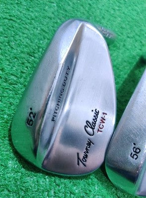 MacGregor Tourney Classic TCW-1 TCW-2 Wedge Set 52 56 Deg 2pcs Head Only Japan