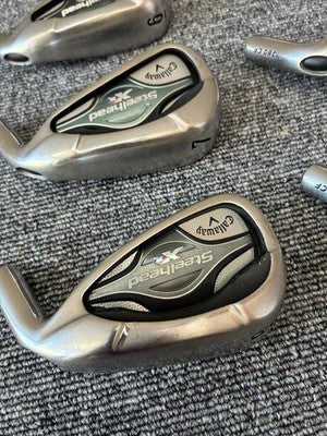 Callaway Steelhead XR Iron Set 6-AW 6pcs Head Only RH Golf Japan