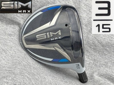 TaylorMade SIM Max Tour Issue 3 Wood Head 15 Deg CT246 RH Golf Japan