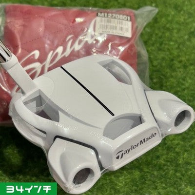 TaylorMade Spider Ghost White Small Slant Putter 34 inch RH Japan