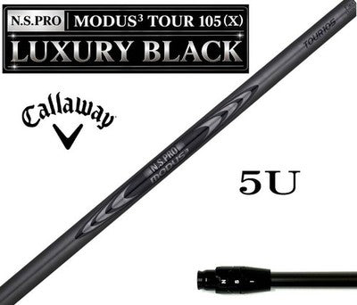 N.S. Pro Modus3 Luxury Black 105 X-Stiff Callaway Paradym Ai Smoke 5H Shaft RH