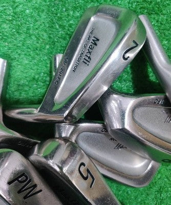 Dunlop Maxfli DP-201FC Iron Set 2-PW SW 10pcs Head Only RH Japan