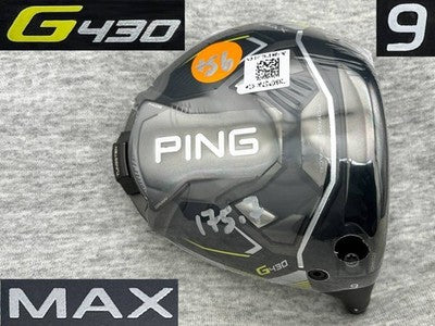PING G430 Max Tour Issue Driver Head 9 Deg CT256 WRX Proto RH Japan