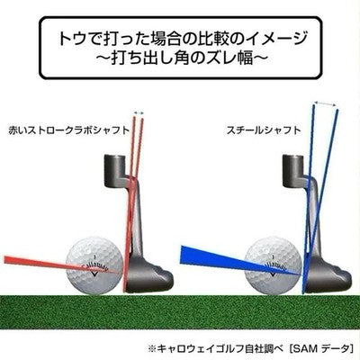 Odyssey Stroke Lab Gray Putter Shaft Carbon Steel Tip 9.4mm 80.6cm