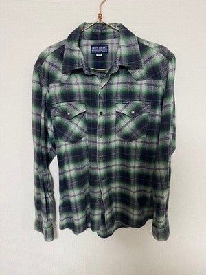 Iron heart L flannel shirt iron heart large