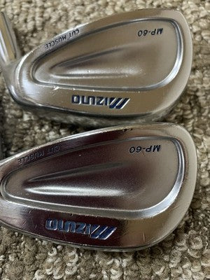 Mizuno MP-60 Iron Set 4-PW 7pcs Head Only Cut Muscle RH Golf Japan