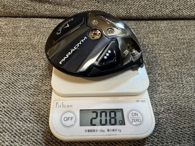 Callaway Paradym Triple Diamond Fairway Wood 3W Head Only RH Japan