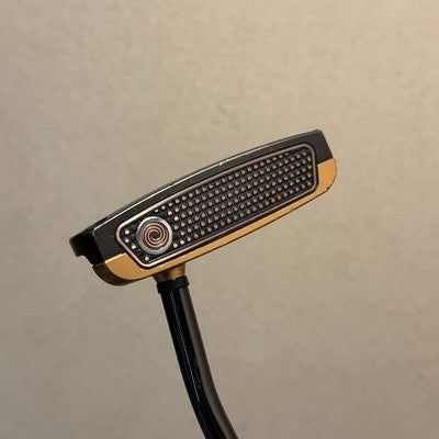 Odyssey EXO 2-Ball Putter 34 Inch Neo Mallet Milled Gold Black Headcover