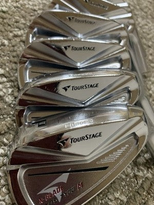Tourstage X-Blade 705 Type M Iron Set 5-PW 6pcs Head Only RH Japan