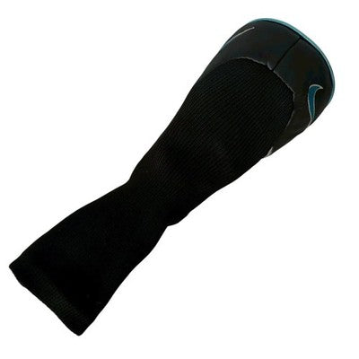 Nike Golf FW UT Head Cover Black Blue Embroidered Swoosh Synthetic Leather Knit