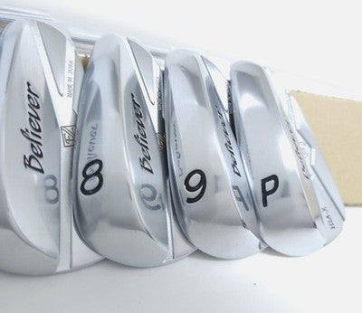 Fujimoto FG HIA-X Believer Iron Set 5-PW 6pcs Head Only RH Japan