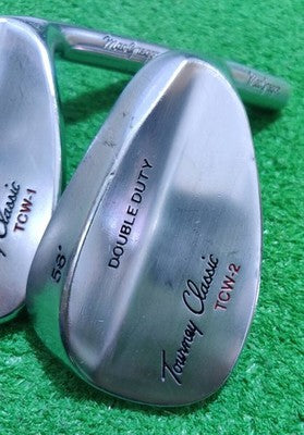 MacGregor Tourney Classic TCW-1 TCW-2 Wedge Set 52 56 Deg 2pcs Head Only Japan