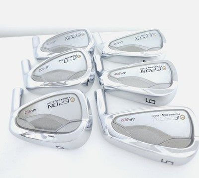 Epon AF-502 Iron Set 5-PW 6pcs Head Only RH Golf Club Japan