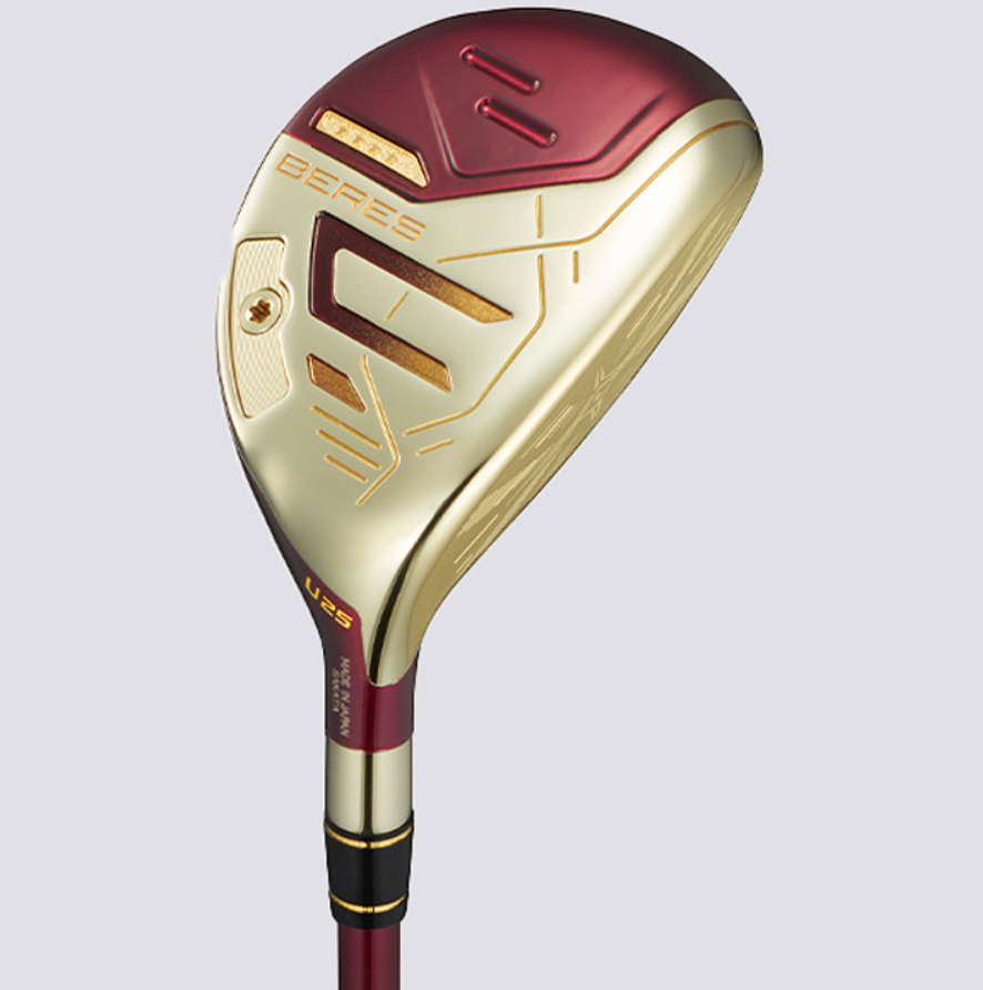 HONMA GOLF BERES 09 Ladies Utility 4S Grade 2024 Model with ARMAQ FX 4S Carbon Shaft