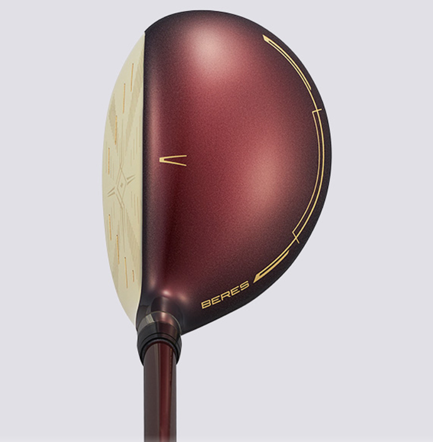 HONMA GOLF BERES 09 Ladies Utility 4S Grade 2024 Model with ARMAQ FX 4S Carbon Shaft