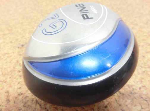Used PING G2 Driver 1W, 460cc, 10° Loft, 199g, Head Only, Glued-On. Item