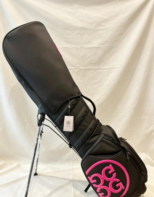 G/FORE Golf Bag, Unisex, Black/Pink