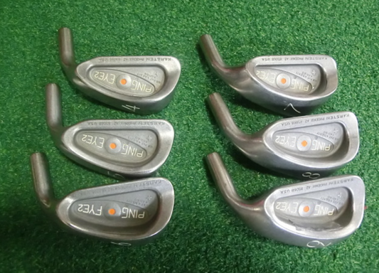 Used *PING* EYE2 *4-9* *6 pieces* *Heads only*