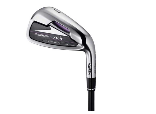 Ladies' Honma Golf BERES NX Iron Set, 5-piece set (#7-10, SW), L shaft: VIZARD FOR NX 37, HONMA Japan Genuine Product