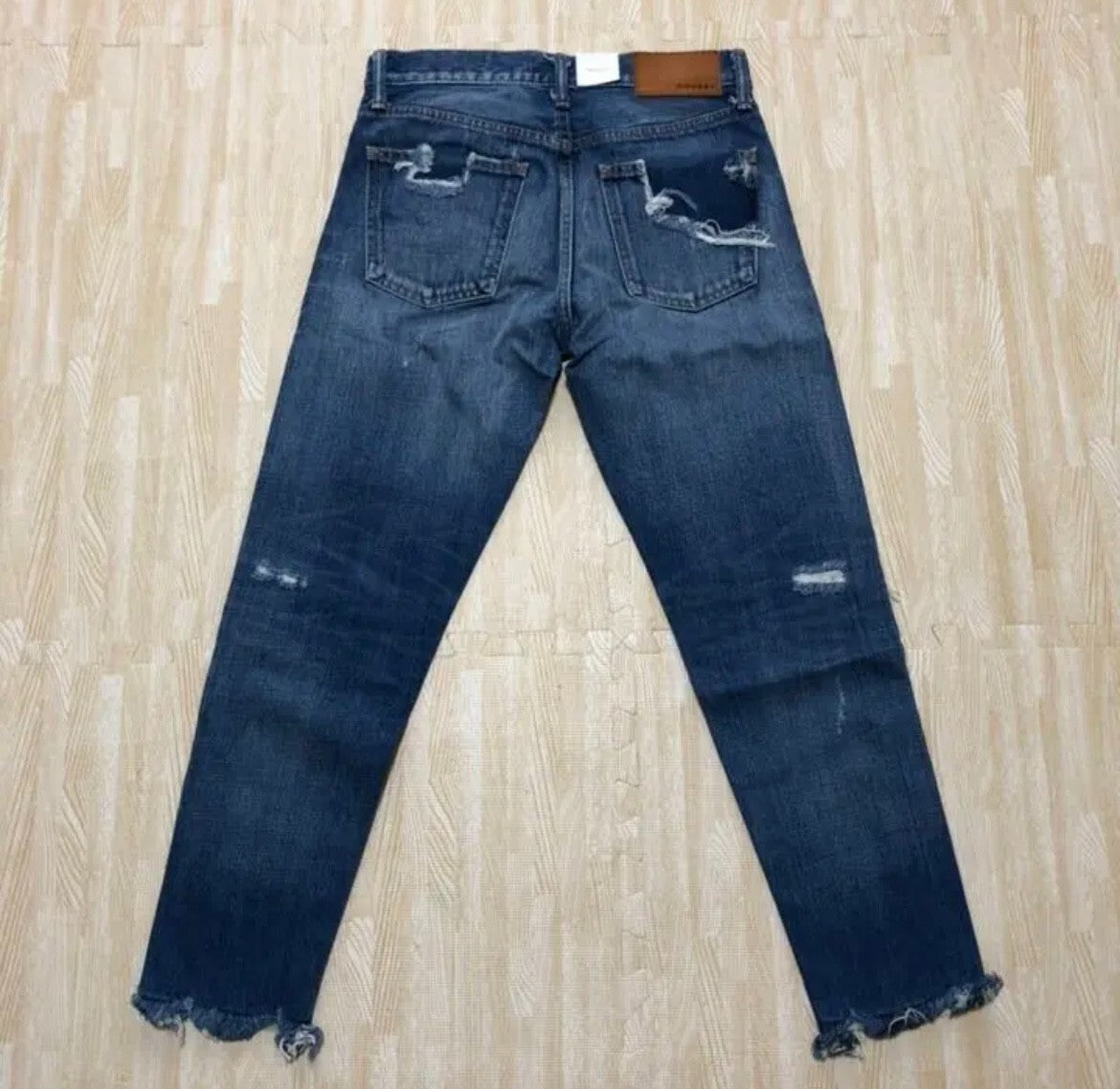 Moussy MV Roselle Tapered Denim Jeans Womens Size 25 Made in Japan_NWT　KK