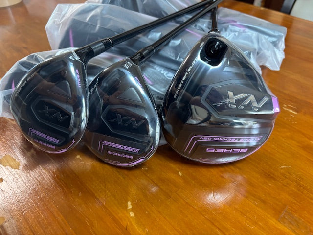Ladies HONMA BERES NX 1w 5w 4U 3-Piece Set 11.5 19 22