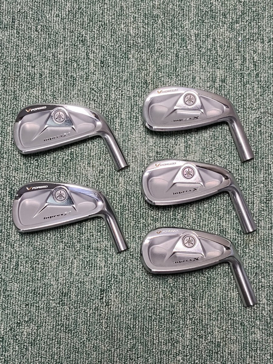 Yamaha Inpres X V Forged 2010 Iron Set 6-PW 5pcs Head Only RH Golf Japan - photo 1
