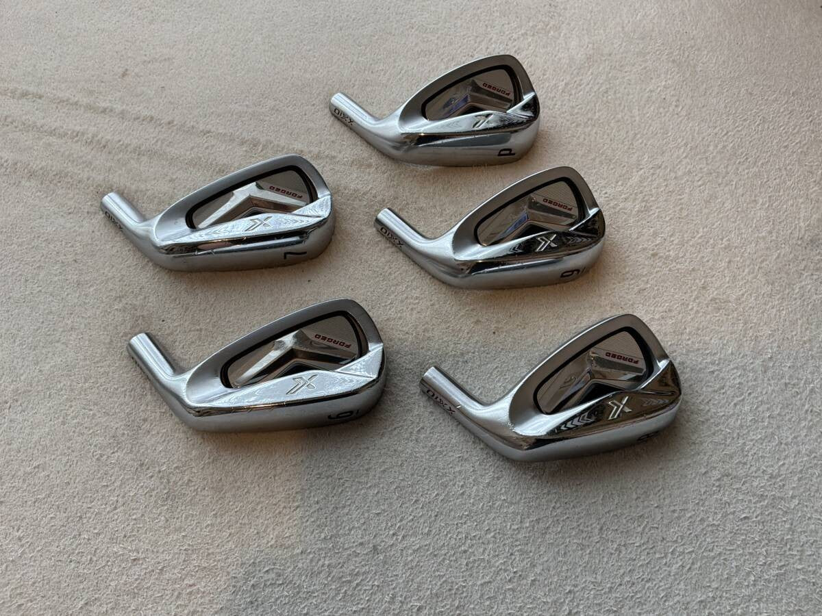 XXIO X 2020 Iron Set 6-PW 5pcs Head Only RH Golf Club Japan - photo 3