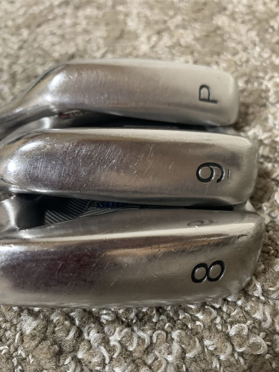 Akira Prototype KS-601FH Iron Set 5-PW 6pcs Head Only RH Golf Japan - photo 9